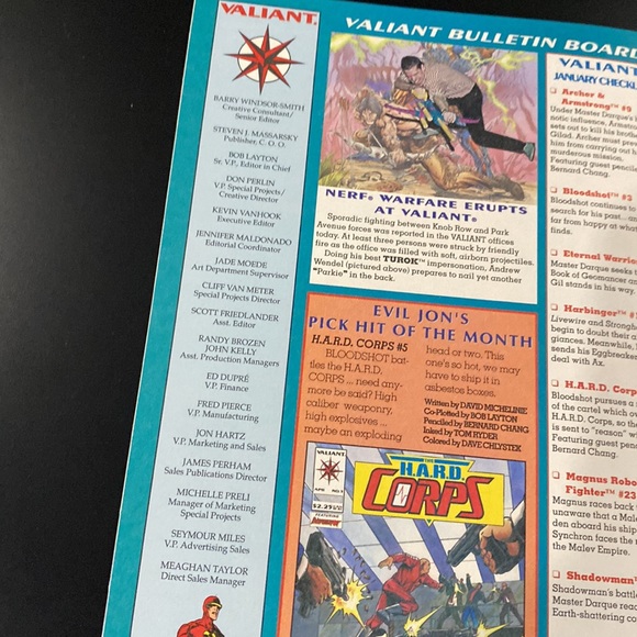 Eternal Warrior: Vol. 1, No. 9 (1993) by Mark Moretti - Valiant Comic Book - Picture 6 of 7